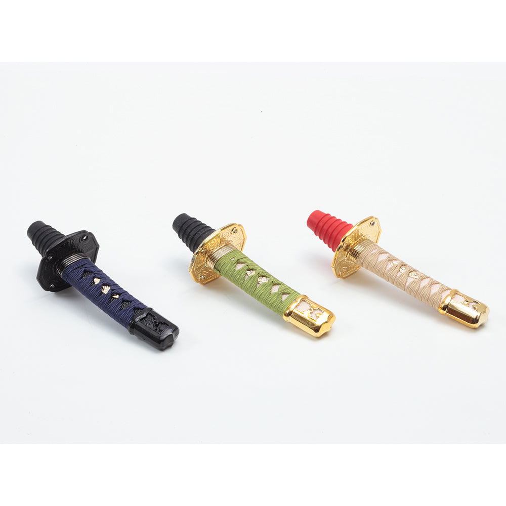 Samurai sword wine bottle stopper