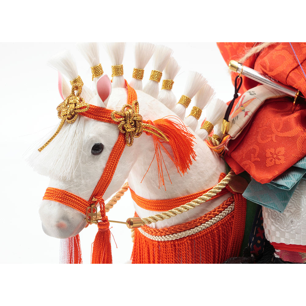 Japanese Doll, Japanese Decor Art, Yabusame 3G-M20-Z-S