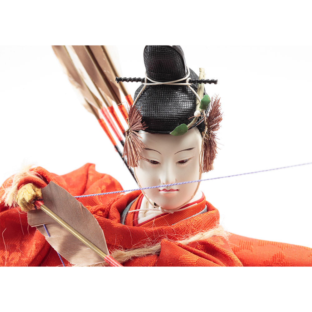 Japanese Doll, Japanese Decor Art, Yabusame 3G-M20-Z-S