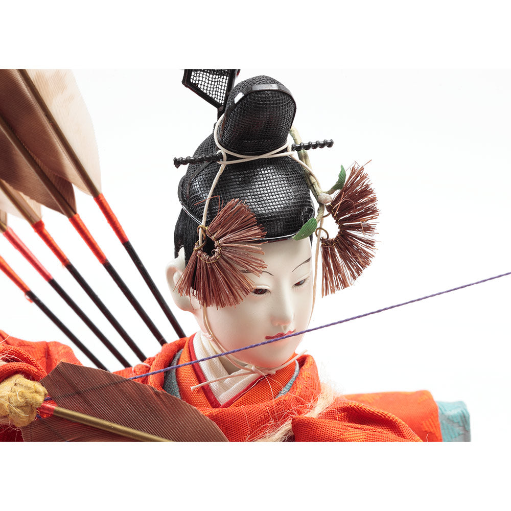 Japanese Doll, Japanese Decor Art, Yabusame 3G-M20-Z-S