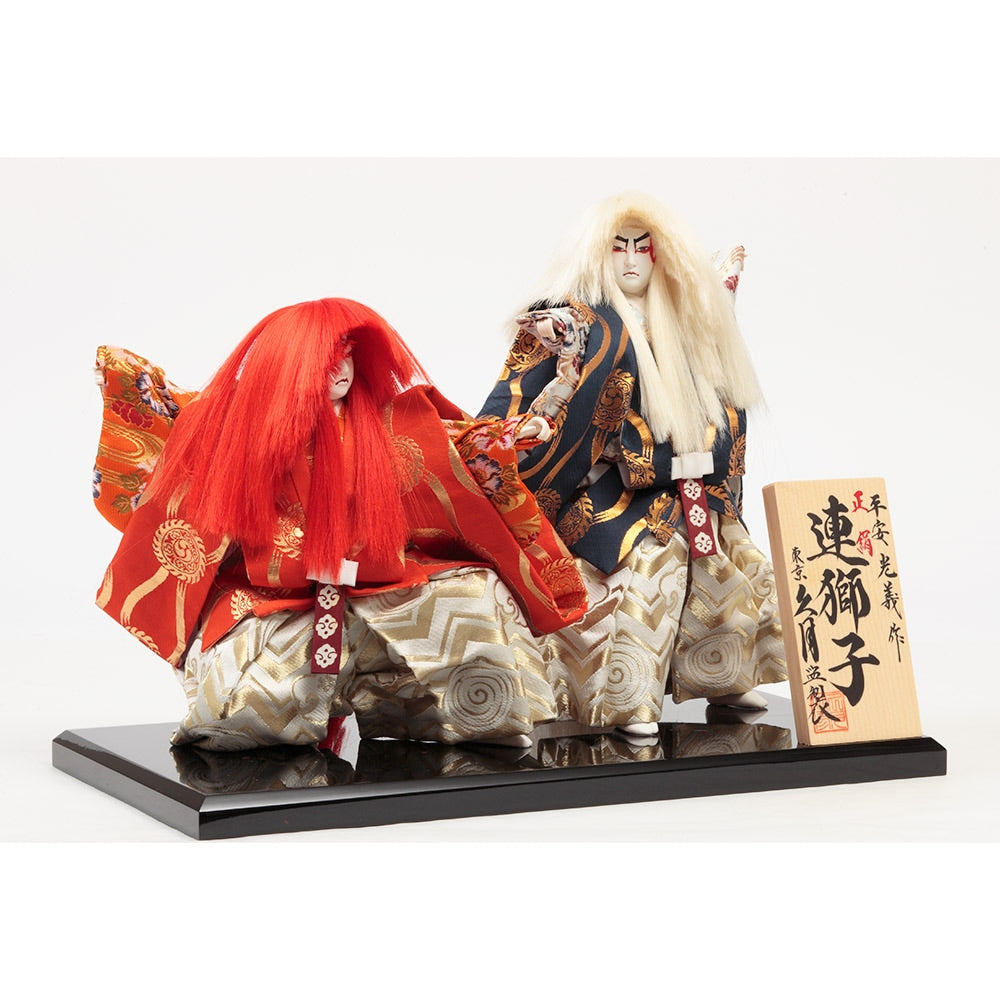 Kabuki Doll Renjishi Two Lions MD8200-Z-S