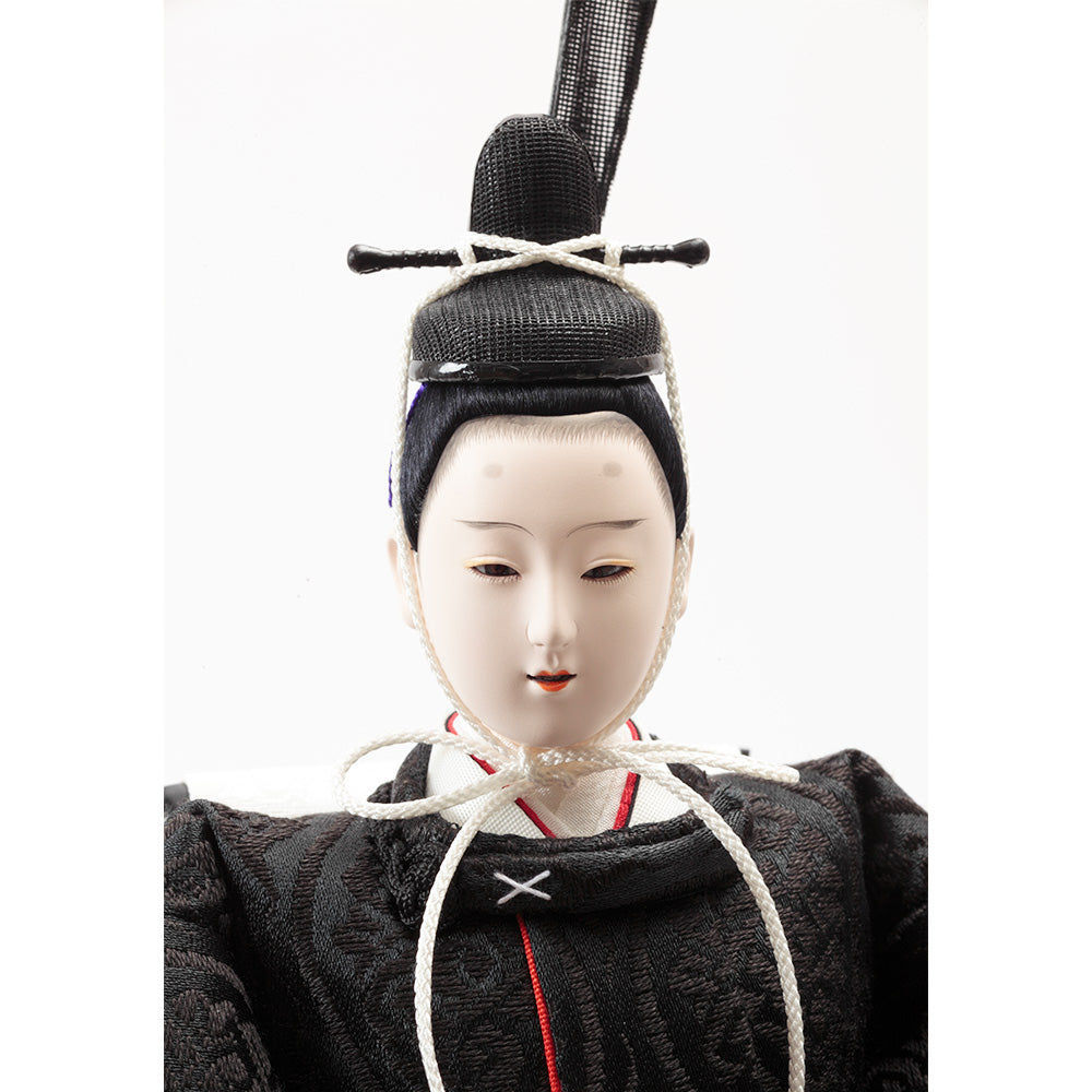Standing Hina Dolls "Hikaru Genji" Supervised by Costume Designer Emi Wada 73HR-K53-S