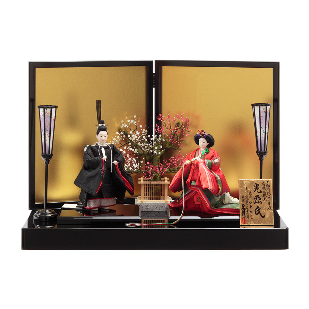 Standing Hina Dolls "Hikaru Genji" Supervised by Costume Designer Emi Wada 73HR-K53-S