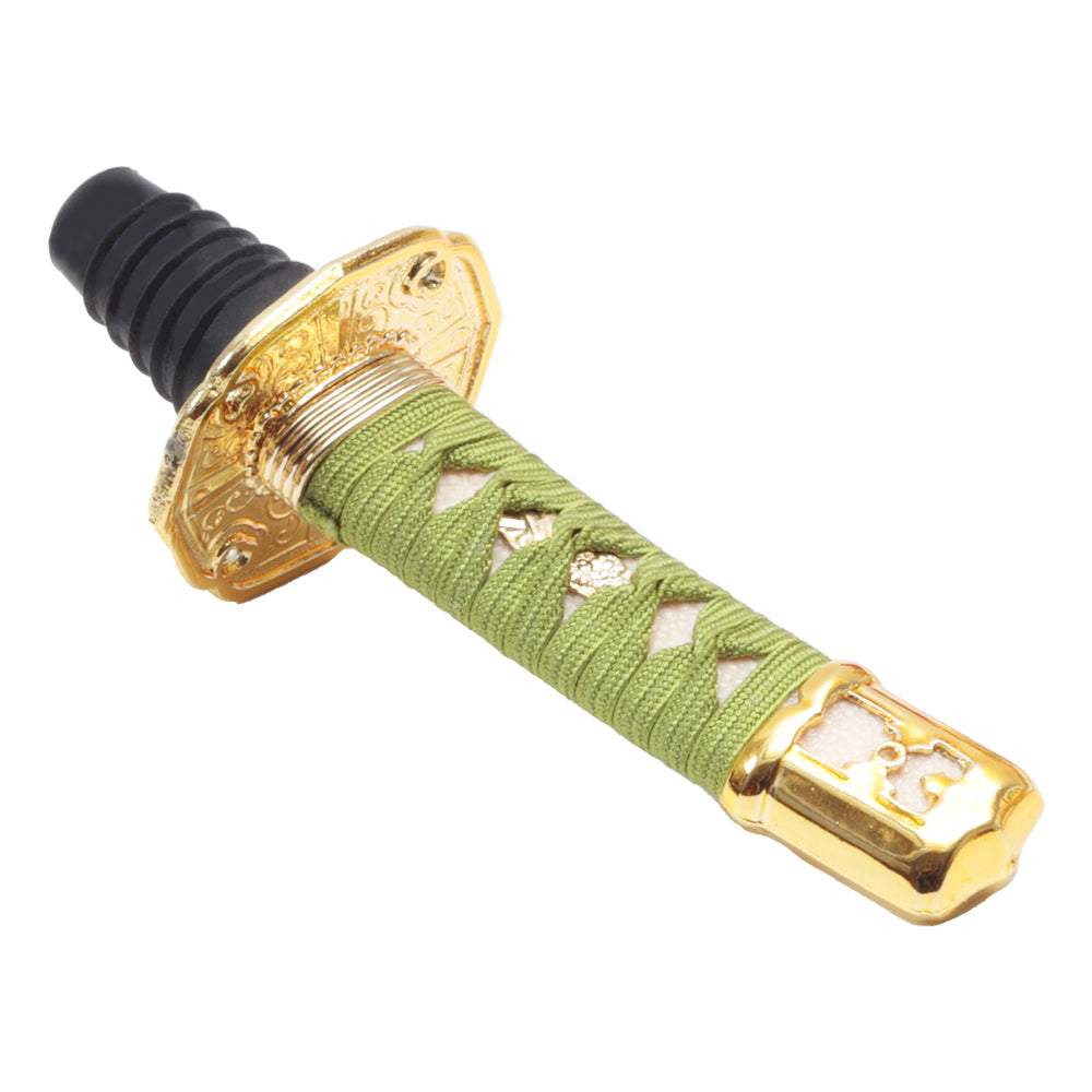 Samurai sword wine bottle stopper
