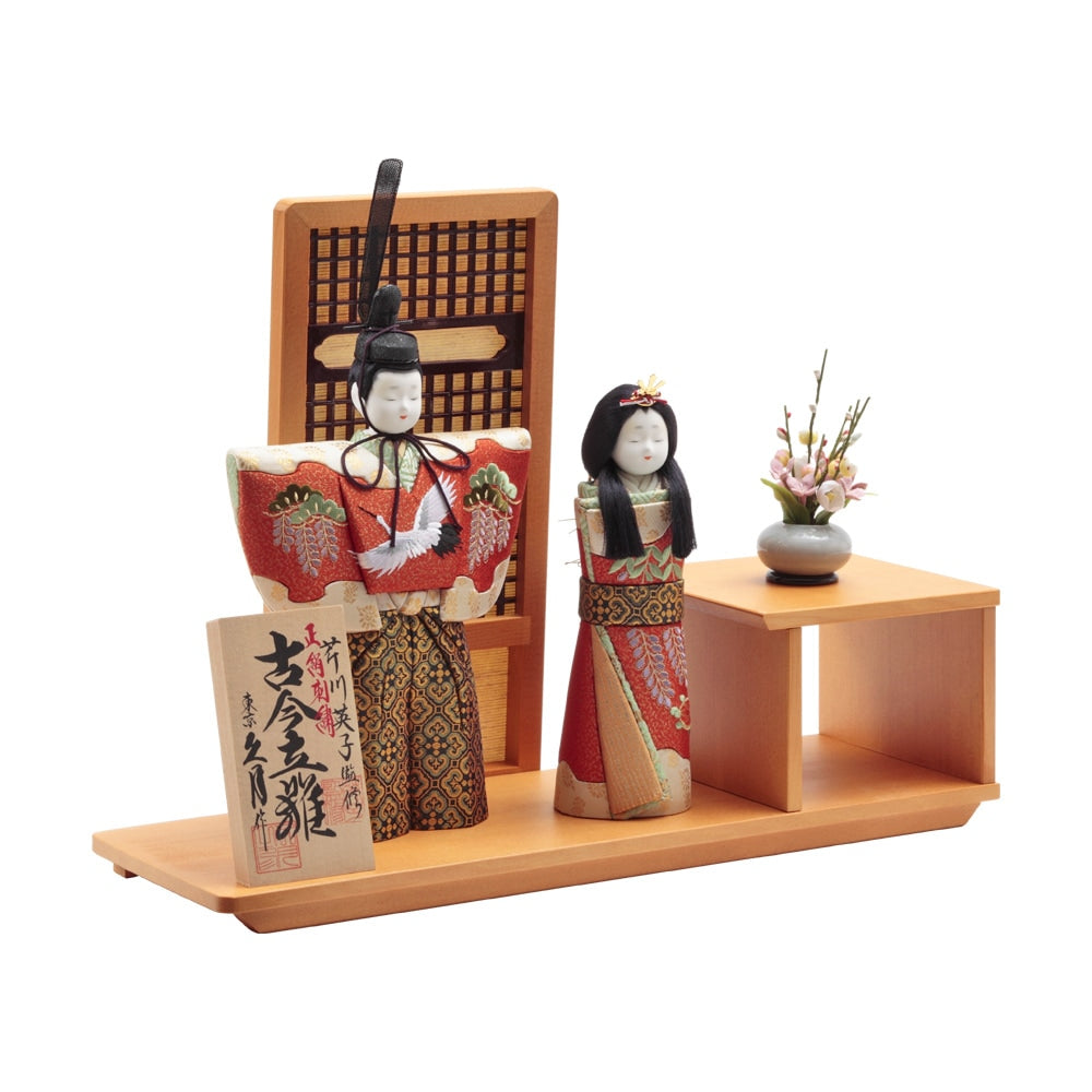 Kimekomi Standing Hina Dolls "Kokin"73HR-M37