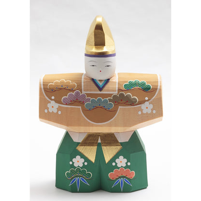 Iyo Ittobori Standing Hina Dolls 4H-I5