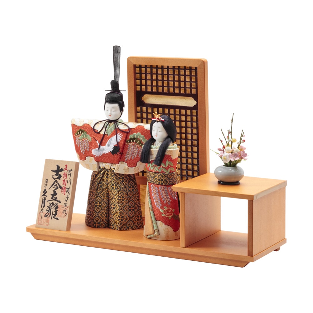 Kimekomi Standing Hina Dolls "Kokin"73HR-M37