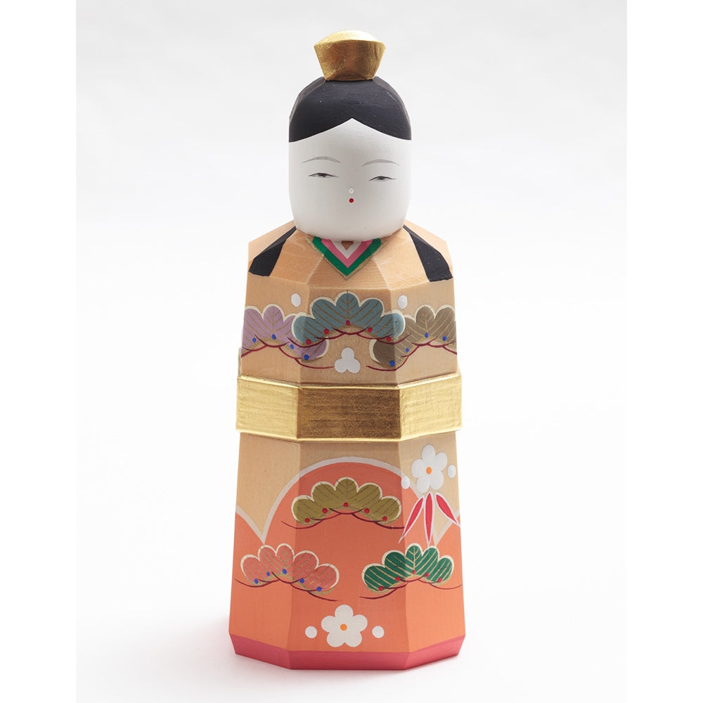 Iyo Ittobori Standing Hina Dolls 4H-I5