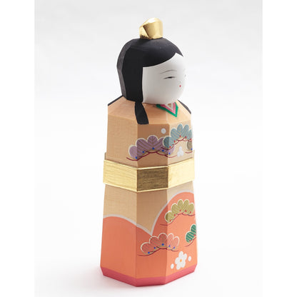 Iyo Ittobori Standing Hina Dolls 4H-I5