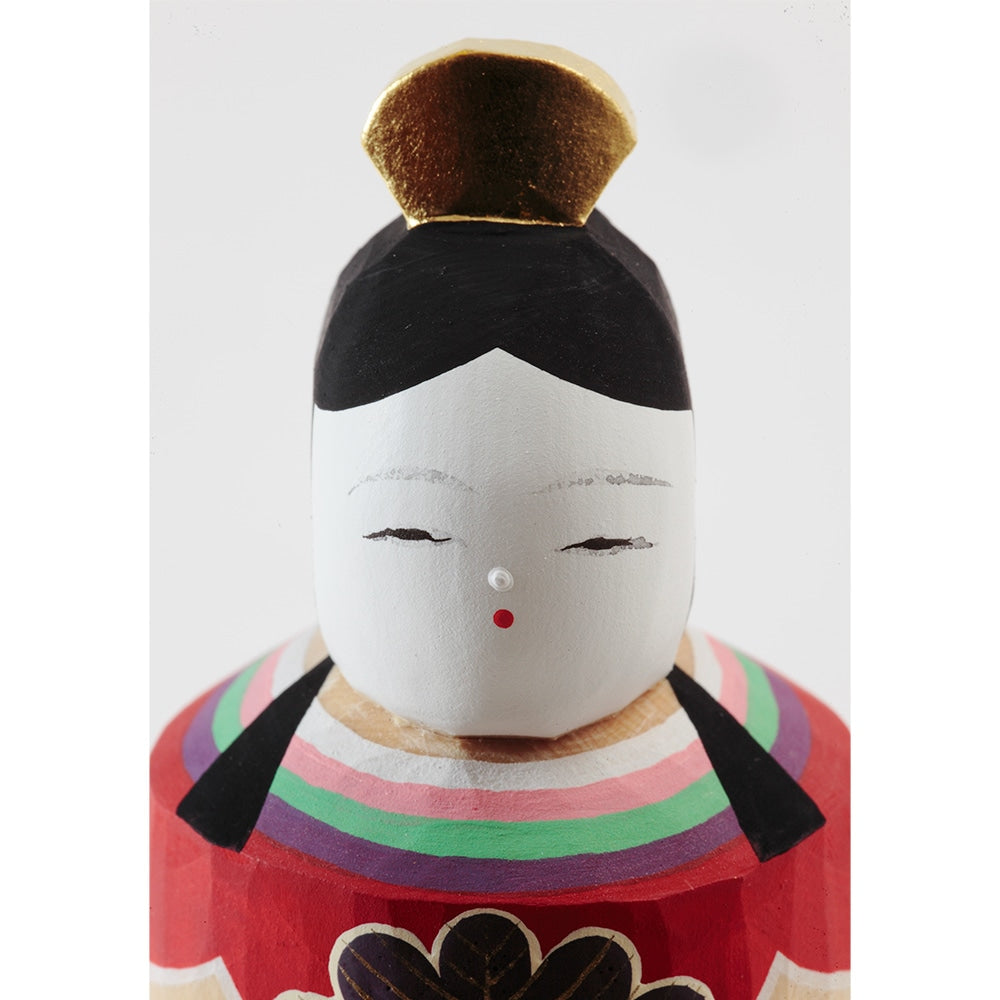 Iyo Ittobori Standing Hina Dolls 4H-19