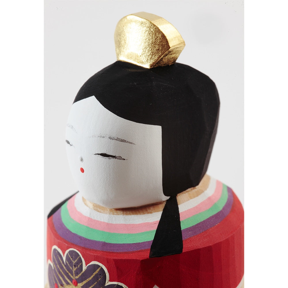 Iyo Ittobori Standing Hina Dolls 4H-19