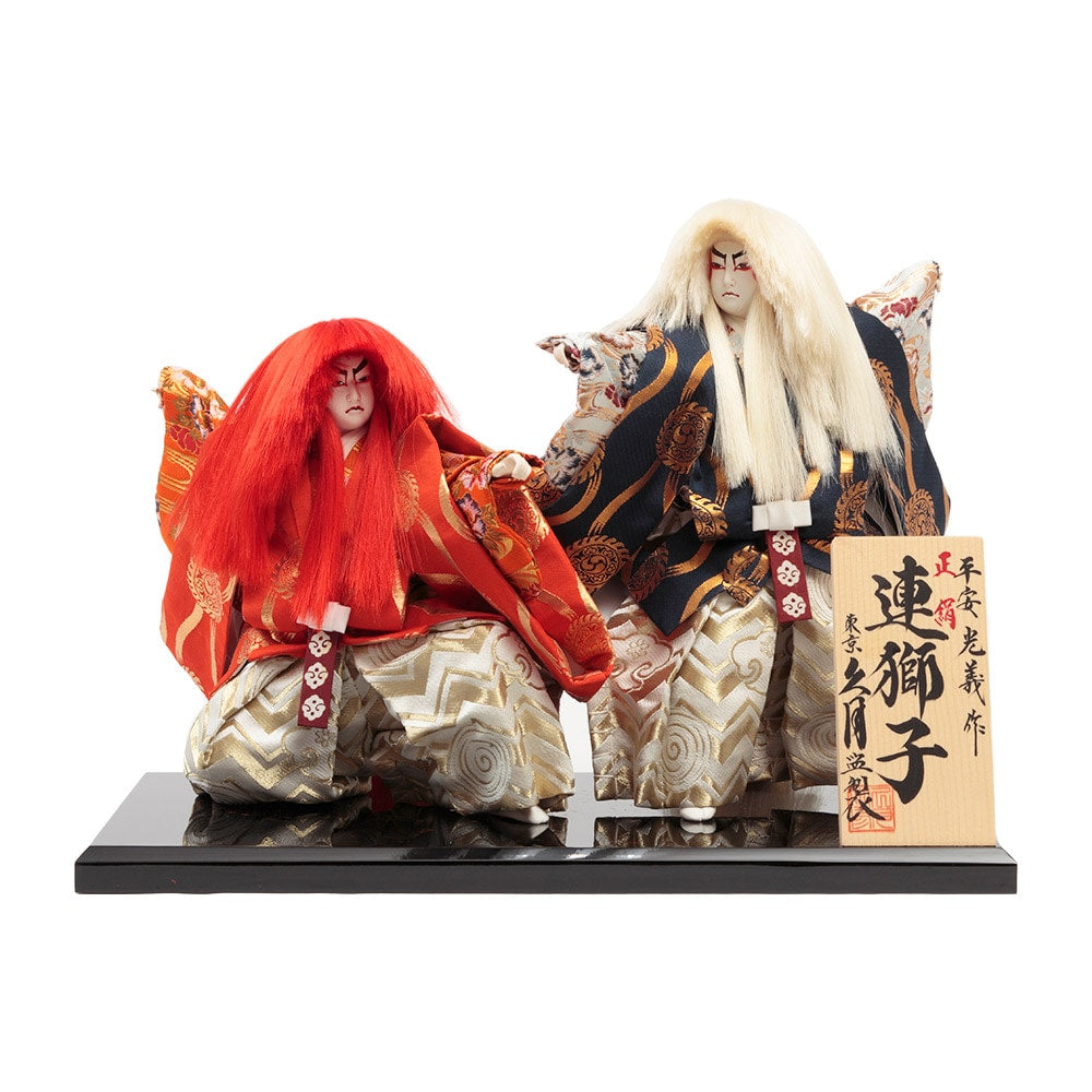 Kabuki Doll – Renjishi Two Lions MD8200-Z by Heian Mitsuyoshi