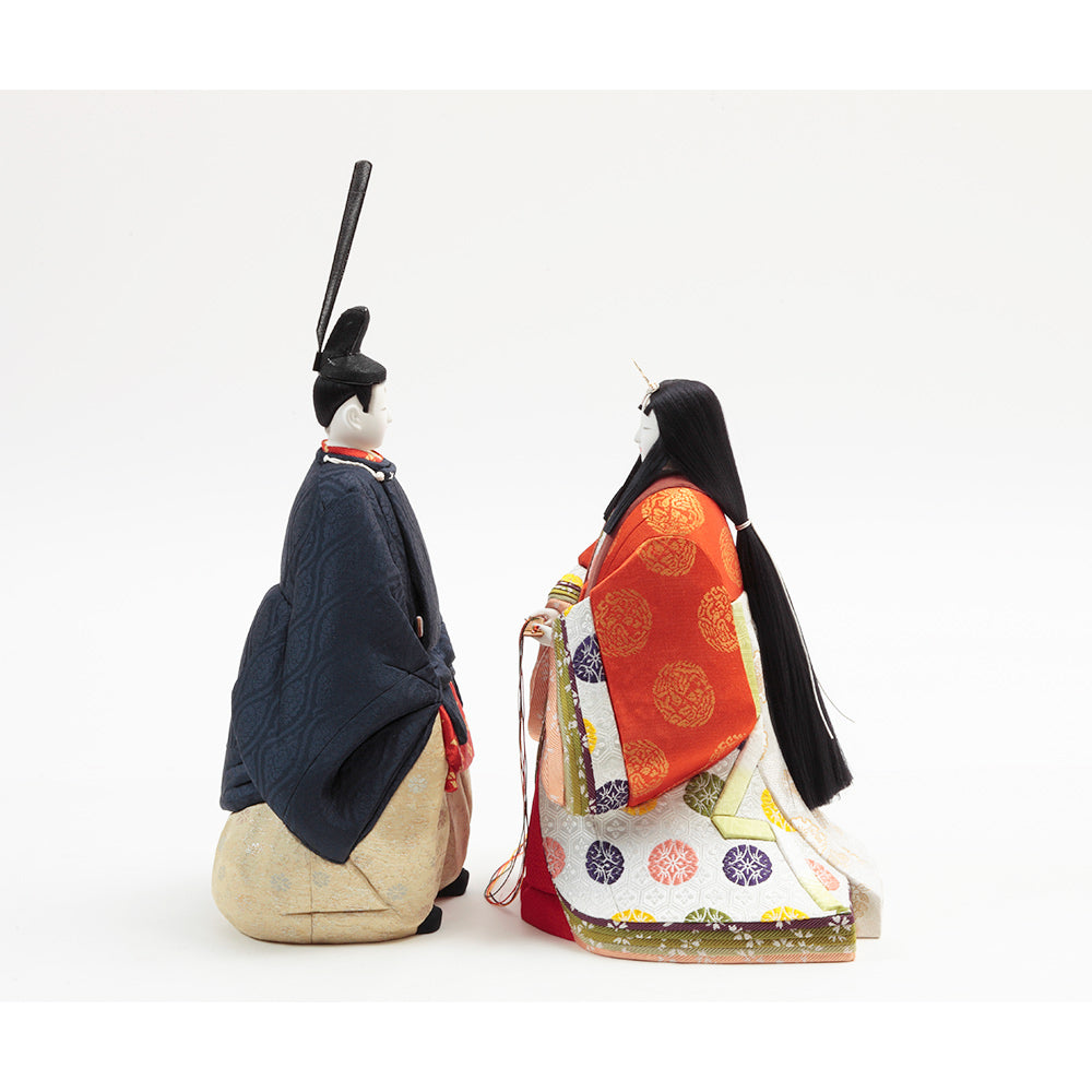 Kimekomi Standing Hina Dolls "Kokin" 73HR-M64