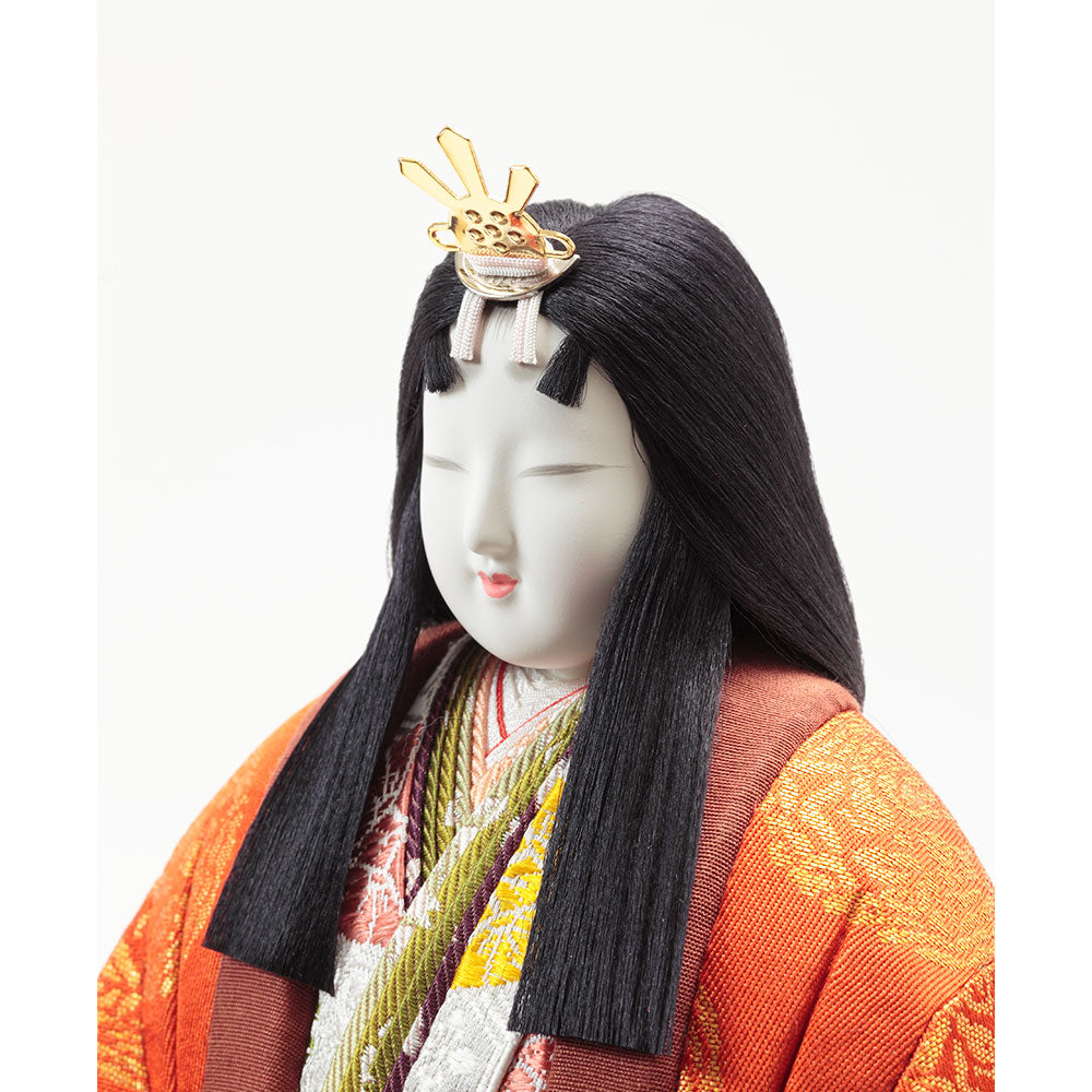 Kimekomi Standing Hina Dolls "Kokin" 73HR-M64