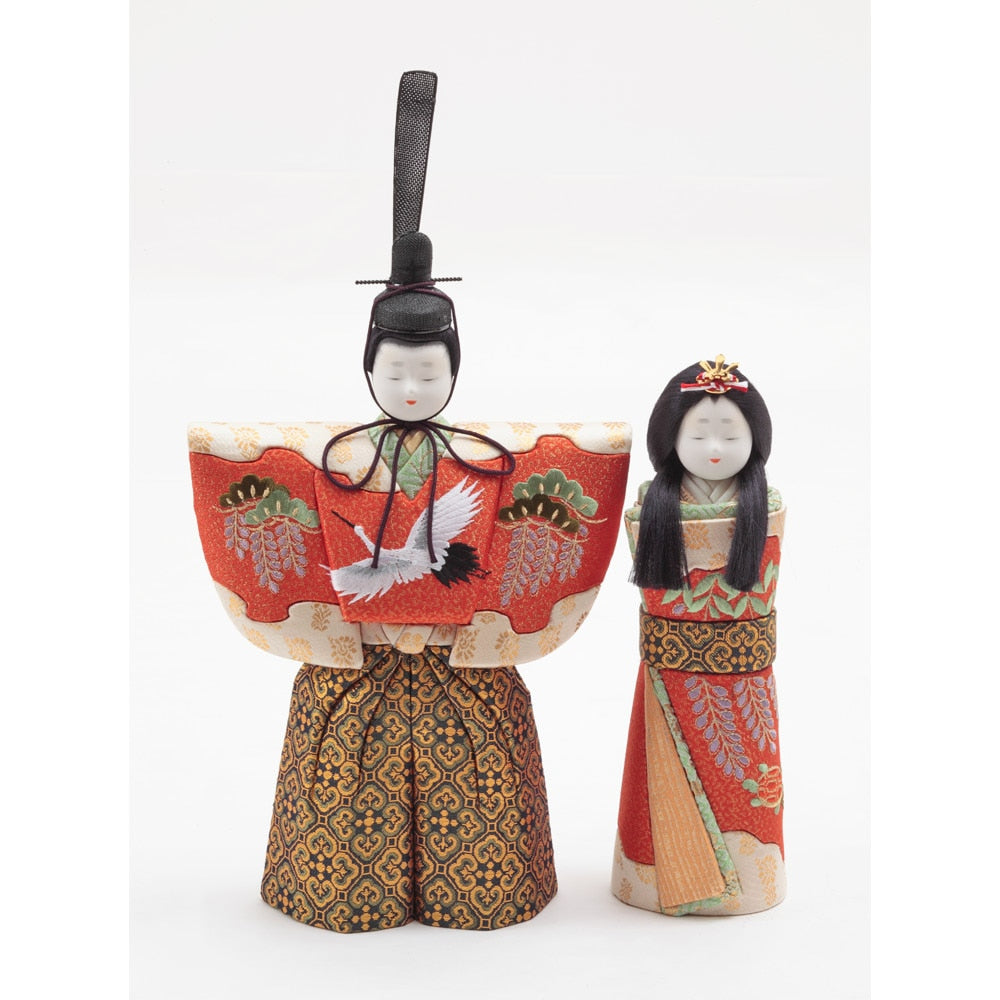 Kimekomi Standing Hina Dolls "Kokin"73HR-M37