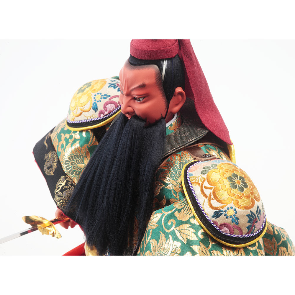 Guan Yu Chinese Hero Doll – A8001 by Housei Tsuda