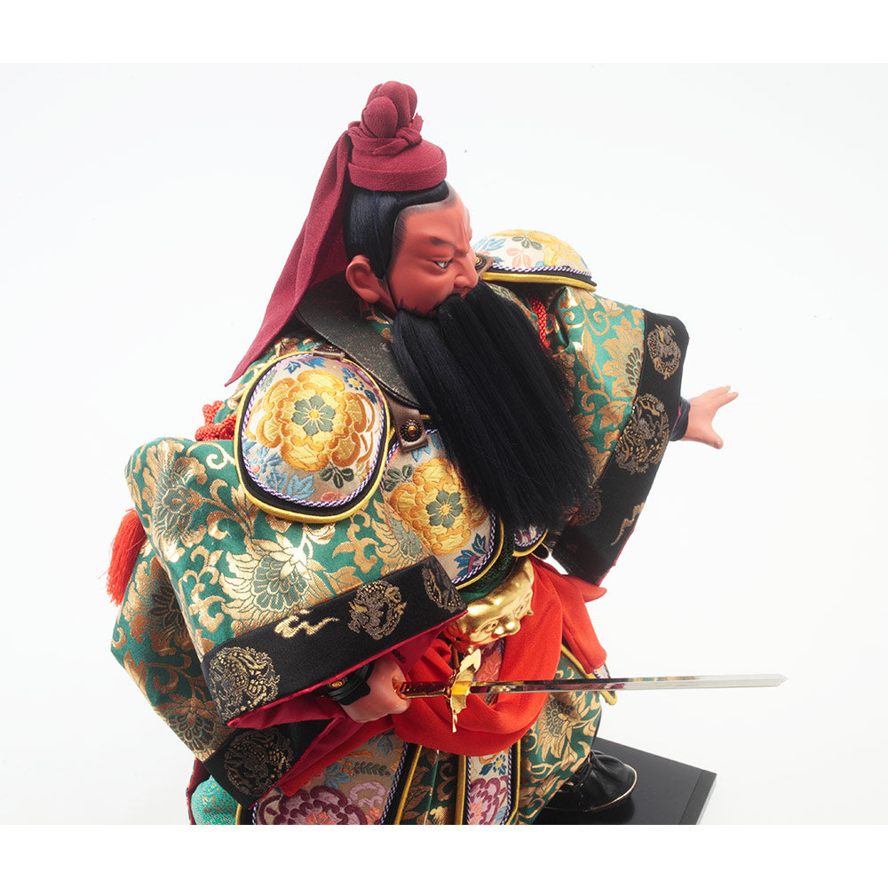 Guan Yu Chinese Hero Doll – A8001 by Housei Tsuda